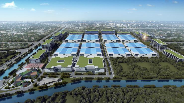 A8314 平謙 邁高（昆山）歐美科學(xué)產(chǎn)業(yè)城 單層多層可裝行車廠房出租