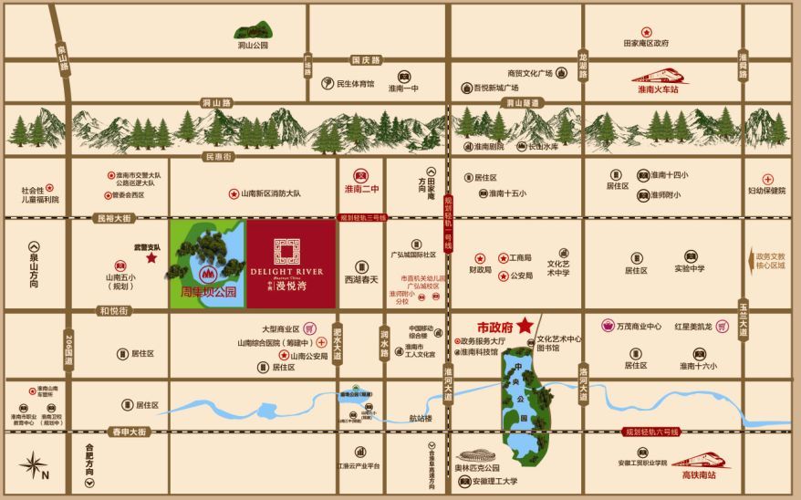 淮南C位出道！淮南山南二中旁進(jìn)駐大牌房企！項(xiàng)目效果圖曝光預(yù)計(jì)住宅總戶數(shù)約1500戶進(jìn)來了解一下！