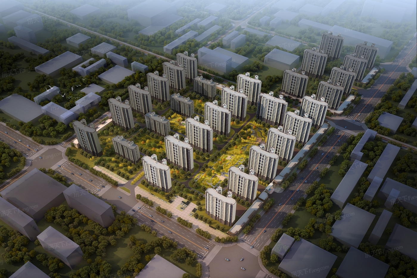 中南高科·創(chuàng)智花園普通住宅均價6300元平方米