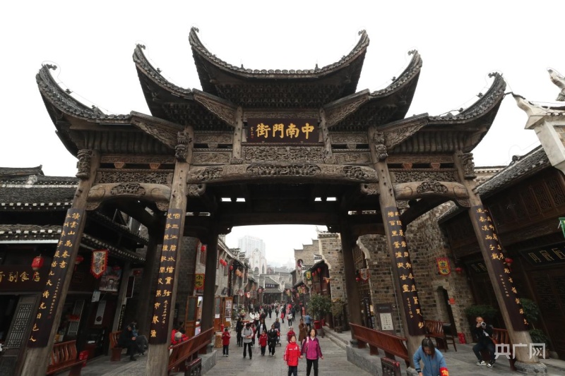 貴州銅仁中南門(mén)：修舊如舊讓“歷史”煥發(fā)新生機(jī)